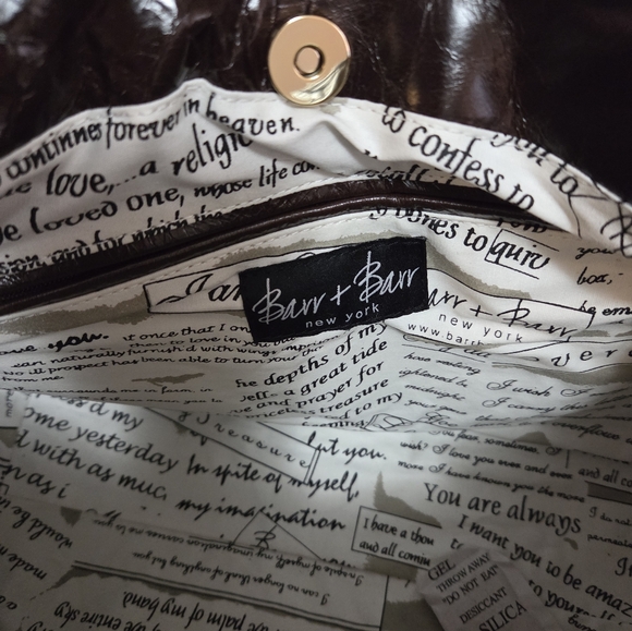 Vintage BARR&BARR snake Embossed Satchel - Picture 4 of 7